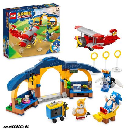 LEGO Sonic - Tails' Workshop and Tornado Plane (76991) / Toys