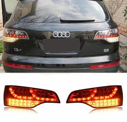 Φανάρια Πίσω Full LED Audi Q7 4L (2006-2009) Red Clear design