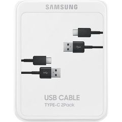 Καλώδιο USB-A σε USB-C Samsung, 25W, 3A, 1,5m, Μαύρο EP-DG930MBEGWW 2 τεμάχια