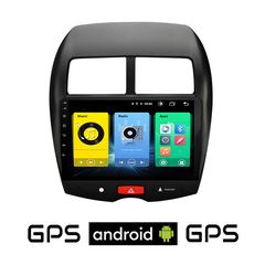 MITSUBISHI ASX (μετά το 2009) Android οθόνη αυτοκίνητου με GPS WI-FI (ηχοσύστημα αφής 10" ιντσών OEM Youtube Playstore MP3 USB Radio Bluetooth Mirrorlink εργοστασιακή, 4x60W, AUX) MIT325