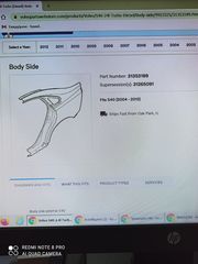 ΓΝΗΣΙΟ ΦΤΕΡΟ VOLVO 04-12,ΠΙΣΩ ΑΡΙΣΤΕΡΟ