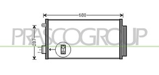 ΨΥΓΕΙΟ A/C ΚΑΙΝΟΥΡΙΟ FIAT 500L ΚΑΙΝΟΥΡΙΟ 