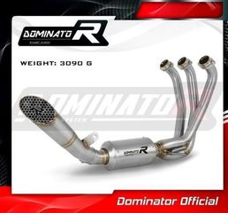 Dominator Εξάτμιση Ολόσωμη GP3 ΕΧ S.Steel/Carbon End Yamaha XSR 900 2022 - 2023 Racing Version Με Θάλαμο Διαστολής καυσαερίων