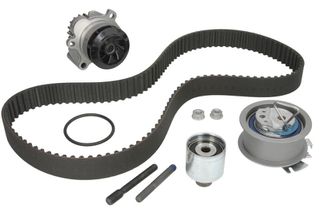 Σετ οδοντωτού ιμάντα AUDI A2, A3, A4 B6, A4 B7, A6 C5; FORD GALAXY I; SEAT ALHAMBRA, ALTEA, ALTEA XL, IBIZA III, LEON, TOLEDO II, TOLEDO III 1.2D/1.9D/2.0D 03.95-