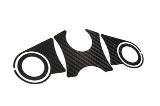 Κάλυμμα τιμονόπλακας carbon για Suzuki V-Strom DL650 2004-2011