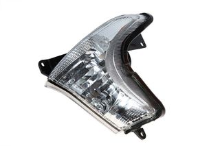 Εμπρός αριστερό διάφανο φλας για Honda XLV650 Transalp 2000-2007