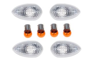 Σετ διάφανα κρύσταλλα για Yamaha TDM 900 2002-2011 / FZ6 Fazer 2004-2009 / FZ1 Fazer 2006-2015 / YZF-R6 2002-2005 / YZF-R1 2001-2006