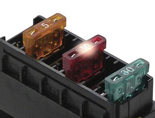 Σετ ασφάλειες με ενδεικτικό LED