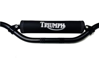 Σφουγγαράκι τιμονιού για Triumph ασημί