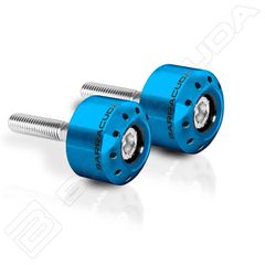 Αντίβαρα αλουμινίου Barracuda μπλε για BMW R1200R / R1200GS / RnineT / R1250GS / F800GS / F800R