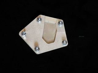 Επέκταση πλαϊνού σταντ για BMW R1100GS 1994-1996 ασημί