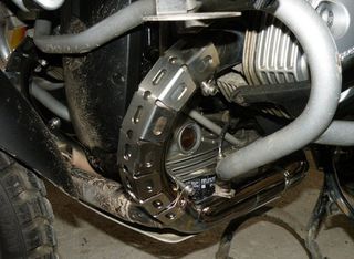 Κάλυμμα λαιμών εξάτμισης για BMW R1200GS/Adv. 2004-2012