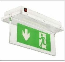 Avide Exit Light Surface Mounted With Horizontal Sign IP65 - (AEXITL-IP65-HS)