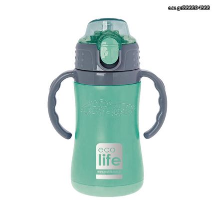 Ecolife Παιδικό Ανοξείδωτο Παγούρι Θερμός 300ml Mint 33-BO-2991