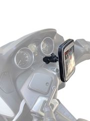 Βάση με μπίλια και θήκη κινητού για Piaggio MP3 300 / MP3 500 2011-2016