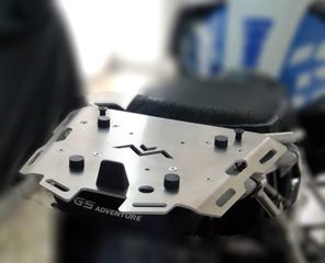 Cosmo σχάρα top case αλουμινίου με σχάρα για BMW R1200GS LC / Adventure 2013-2019 ασημί
