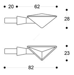 Barracuda φλας Z-LED χρυσά-thumb-1