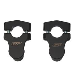 GPK universal ρυθμιζόμενοι αποστάτες τιμονιού 22mm μαύροι
