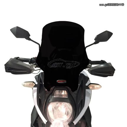 GPK ζελατίνα για Kawasaki Versys 650 2010-2014 46εκ. (μαύρη)