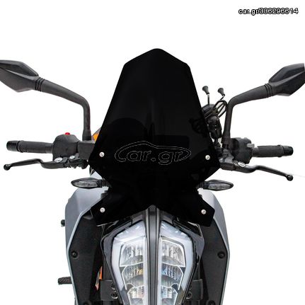 GPK ζελατίνα για KTM Duke 390 2017-2020 46εκ. (μαύρη)