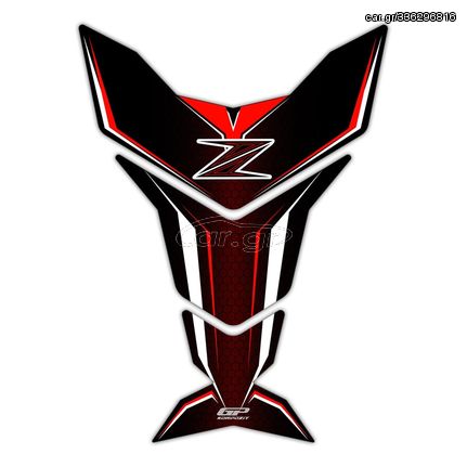 GPK tank pad 3D για Kawasaki Z750 / Z1000 / Z650 / Z900 / Z800 / Z400 / Z300 2007-2024 κόκκινο