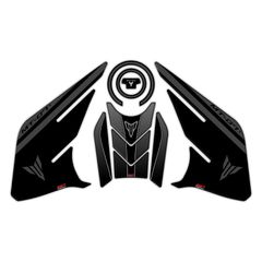 GPK σετ 3D προστατευτικά ρεζερβουάρ για Yamaha MT-07 2021-2024 μαύρο
