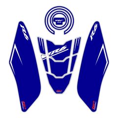 GPK σετ 3D προστατευτικά ρεζερβουάρ Yamaha YZF-R6 2017-2023 μπλε