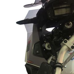 GPK πλαϊνά προστατευτικά (flaps) για Honda VFR1200X Crosstourer 2016-2018 φιμέ (ΟΧΙ για τη ρυθμιζόμενη ζελατίνα)