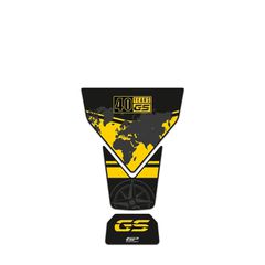 GPK 3D σετ tank pad για BMW F850GS 2018-2023 κίτρινο