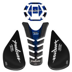 GPK 3D σετ tank pad για Bajaj RS 200 2015-2020 μπλε