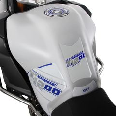 GPK 3D σετ tank pad Yamaha XT1200Z Super Tenere 2010-2020 λευκό-μπλε