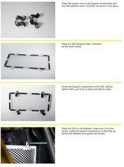 Προστατευτικό ψυγείου για Honda X-ADV 750 2021-2024 μαύρο-thumb-1