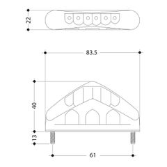 Φανάρι στοπ LED universal "Mini Tiger" Barracuda-thumb-1