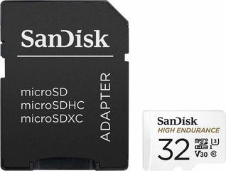 Sandisk High Endurance microSDHC 32GB Class 10 U3 V30 UHS-I