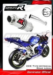 Εξάτμιση Τελικό Dominator GP1 S.Steel Yamaha R1 RN04 1998-2001 Με Προδιαγραφές Θορύβου(Περιέχει Σιγαστήρα)