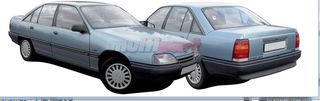 Δισκόπλακα,ΔΙΣΚΟΠΛΑΚΕΣ ΕΜΠΡΟΣ.258Χ24 ΑΕΡ.(5T) OPEL OMEGA A & OMEGA-thumb-1