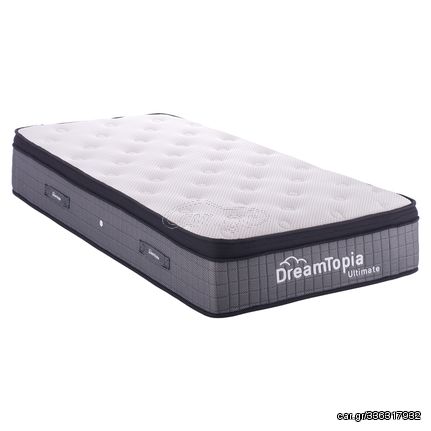 ΣΤΡΩΜΑ DREAMTOPIA, σειρά ULTIMATE FB9661.90-200 POCKET SPRING ΜΕ ΑΝΩΣΤΡΩΜΑ 90X200x34Yεκ.