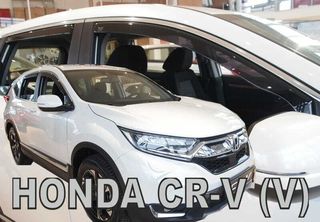 Heko Honda CR-V 5D 2018+ Σετ Ανεμοθραυστες Αυτοκινητου Απο Ευκαμπτο Φιμε Πλαστικο - 4 ΤΕΜ. - (17184)