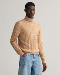 Gant Cotton Cable Ανδρικό Πλεκτό Ζιβάγκο 8050607-296