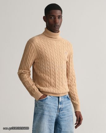 Gant Cotton Cable Ανδρικό Πλεκτό Ζιβάγκο 8050607-296