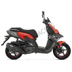 SCOOTER KEEWAY FACT X 125 4T ΜΑΥΡΟ-ΚΟΚΚΙΝΟ