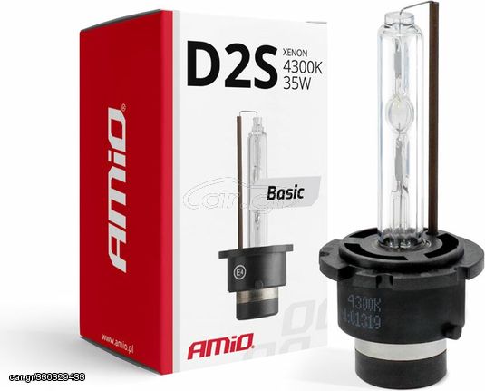 AMiO D2S 12V 4.300k 35W Ανταλλακτικη Λαμπα Basic - 1 ΤΕΜ. - (01319)