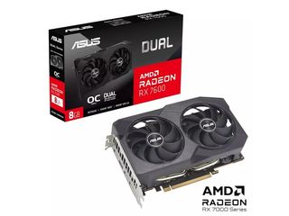 Asus Radeon RX 7600 8GB GDDR6 Dual OC V2 Κάρτα Γραφικών (90YV0IH2-M0NA00) - Πληρωμή και σε έως 9 δόσεις