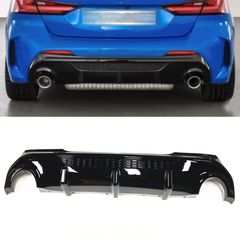 BMW F40 series 1 2011-2014 πλαστικό έτοιμο βαμμένο μαύρο πίσω διαχύτης πρόσθετο άριστης ποιότητας και εφαρμογής