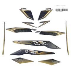 ΑΥΤΟΚΟΛΛΗΤΑ ΚΑΡΤΕΛΑ ΣΕΤ ΓΙΑ ΧΡΥΣΟ SYM VF185