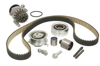 Σετ οδοντωτού ιμάντα AUDI A1, A3, A4 B7, Q5; SKODA SUPERB II, YETI; VW BEETLE, CADDY III, CADDY III/MINIVAN, FOX, GOLF PLUS V, GOLF VI, JETTA IV 1.2-2.0D 05.03-