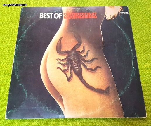 Scorpions – Best Of Scorpions LP Greece 1979'