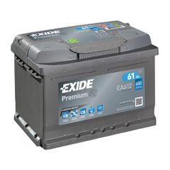 Μπαταρία EXIDE PREMIUM 12V 61AH EA612