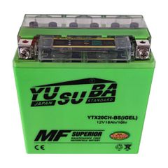 Μπαταρία YUSUBA GEL 12V 20AH YTX20CH-BS