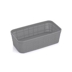 Καλαθάκι Okay Ν.2 small διαστάσεων 18.5x9.4x6cm σε γκρι χρώμα